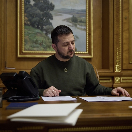 Išrinktasis čekų prezidentas kalbėjosi su V. Zelenskiu