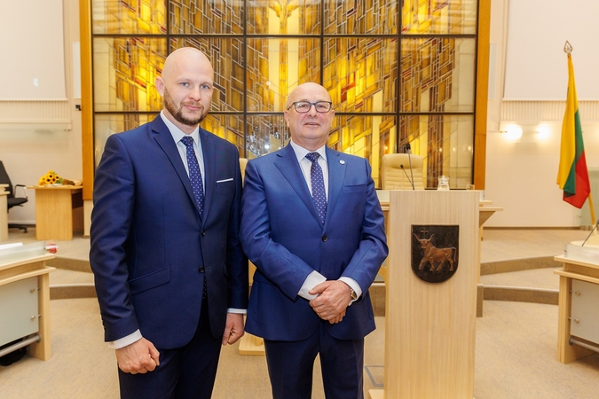 Tomas Jarusevičius ir Visvaldas Matijošaitis