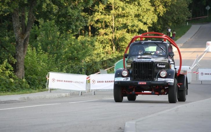 "GAZ 51": tokių sunkvežimių "Samsonas Rally Rokiškis" bus galima pamatyti ne vieną.