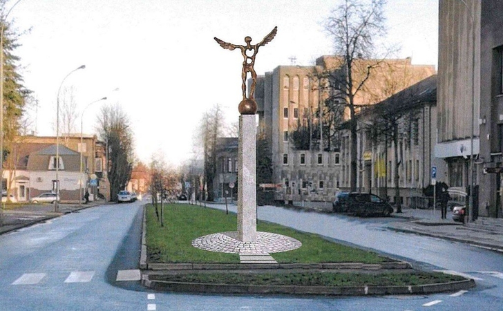 Panevėžyje bus atidengta verslui skirta skulptūra