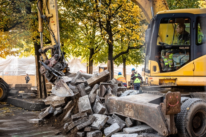 Laisvės alėjos rekonstrukcija įsibėgėja: imtasi dar vieno etapo