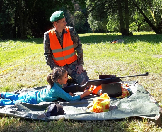 Šaulių stovykla Obelynėje – ne tik pramogauti, bet ir išmokti