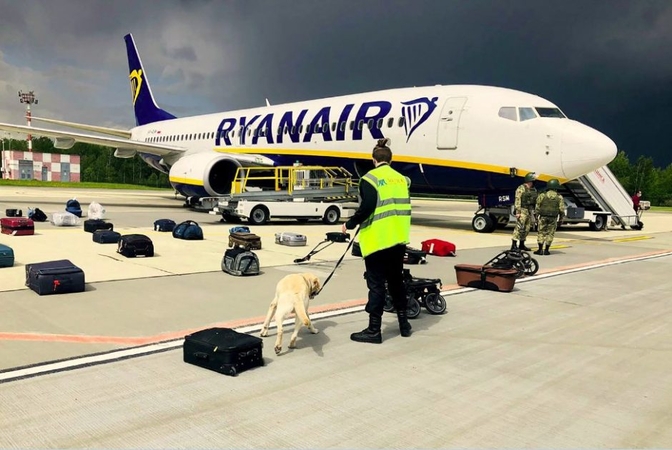 JT aviacijos organizacija rengia susitikimą aptarti incidentą su „Ryanair“ laineriu