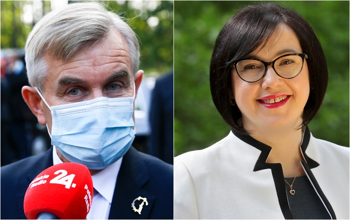 Viktoras Pranckietis ir Raminta Popovienė