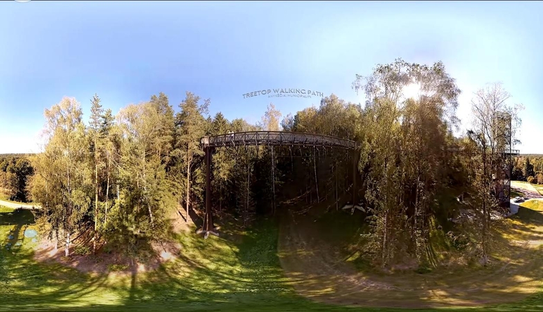Reklama Lietuvai – virtualios realybės filmuose