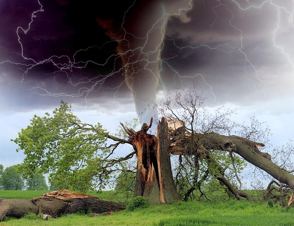Meteorologai: stichinių nelaimių tik daugės