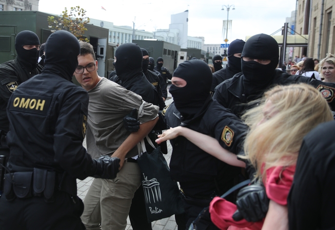 Prancūzija smerkia „savavališkas“ priemones prieš žiniasklaidą Baltarusijoje