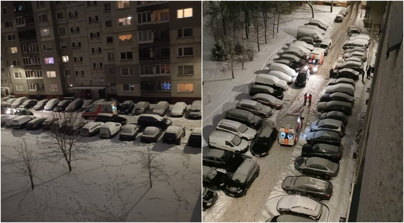 Tragedija Šeškinėje: daugiabučio kieme rastas 35-erių moters kūnas