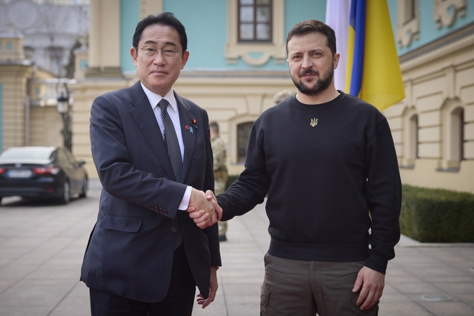 V. Zelenskis: išgirdau labai konkretų Japonijos norą dirbti drauge