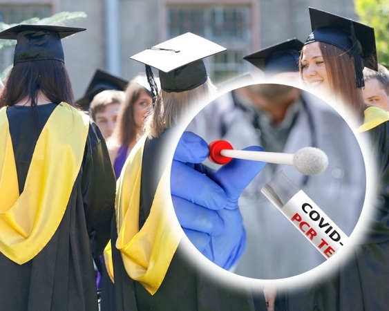 Nuo šiol nepasiskiepiję studentai turės susimokėti už COVID-19 testus