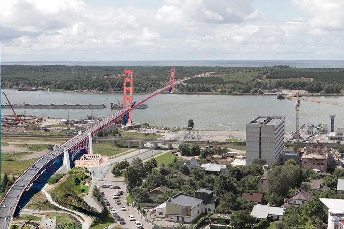 Vėl svarstoma tilto į Kuršių neriją statybos idėja (komentarai)