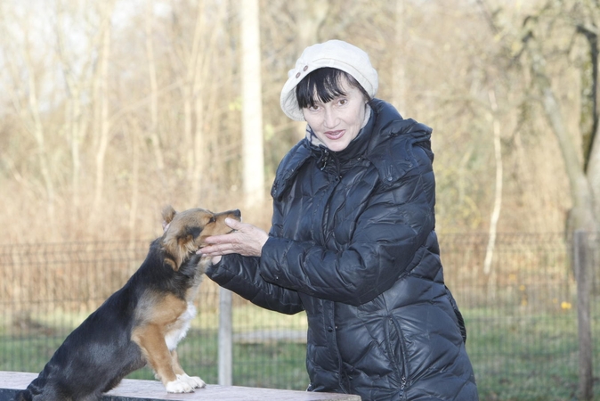 G.Kučinskienei dėl meilės gyvūnams tenka pakovoti net su savo vyru, žinomu dainininku E.Kučinsku.