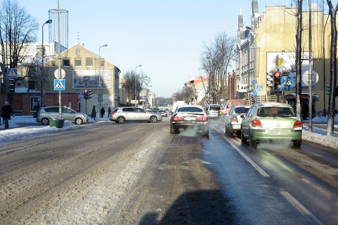 Klaipėdos kelininkams siūlo skirti didesnes baudas