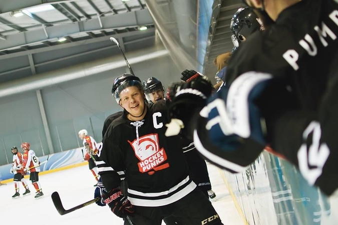 D. Kasparaitis svariai prisidėjo prie „Hockey Punks“ pergalės