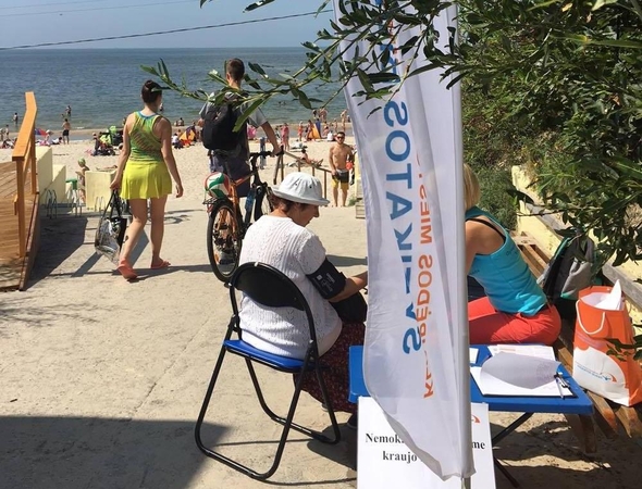 Poilsiautojai rūpinasi savo sveikata