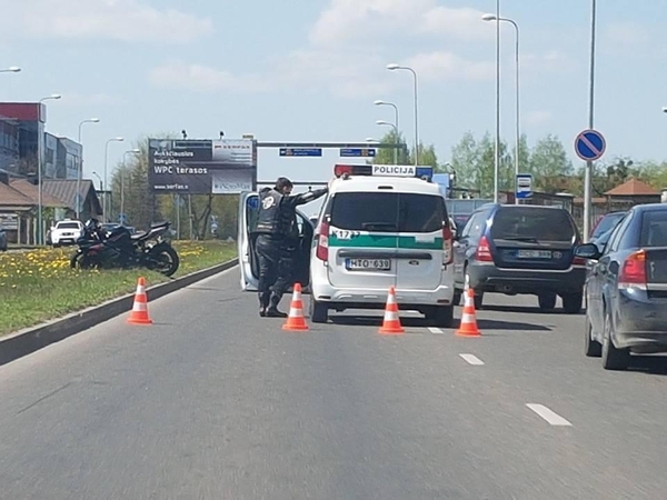 Baikerių kolonoje susižalojo moteris
