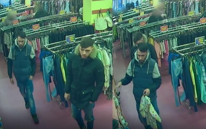 Herkaus Manto g. parduotuvėje įvykdyta vagystė