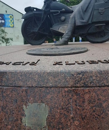 Jau niokoja klaipėdiečių pamėgtą skulptūrą