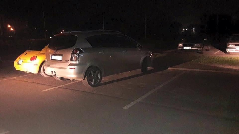 Girtas vairuotojas bėgo nuo policijos
