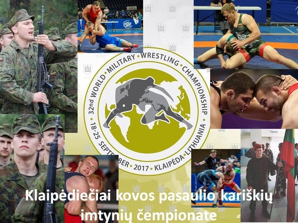 Klaipėdoje startuoja kariškių imtynių čempionatas