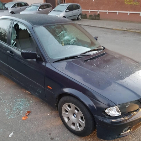 Kerštautojai suniokojo klaipėdiečio automobilį