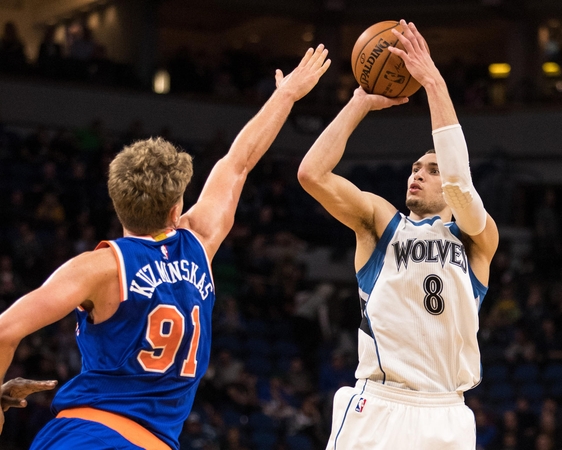 M. Kuzminskas į „Timberwolves“ krepšį įmetė 4 taškus