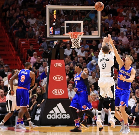 New York "Knicks" su M. Kuzminsku šventė pergalę Majamyje