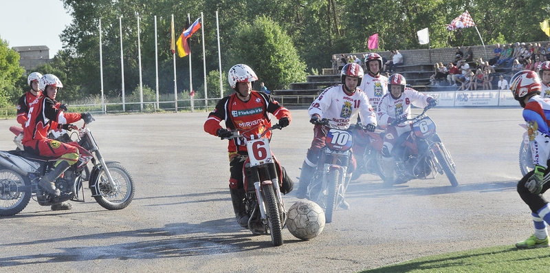 Kretingoje – tarptautinis motobolo renginys