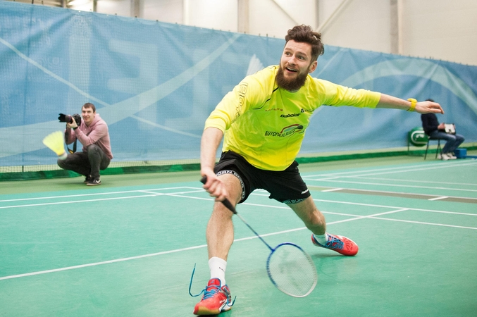 "Siemens" arenoje vyks trečiasis labdaringas K. Navicko badmintono turnyras