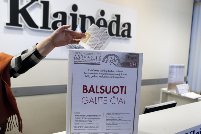 Galimybė: tradiciškai savo simpatijas galima išreikšti balsavimo lapelyje, iškirptame iš dienraščio. Vienas kuponas prilygsta dešimčiai balsų.