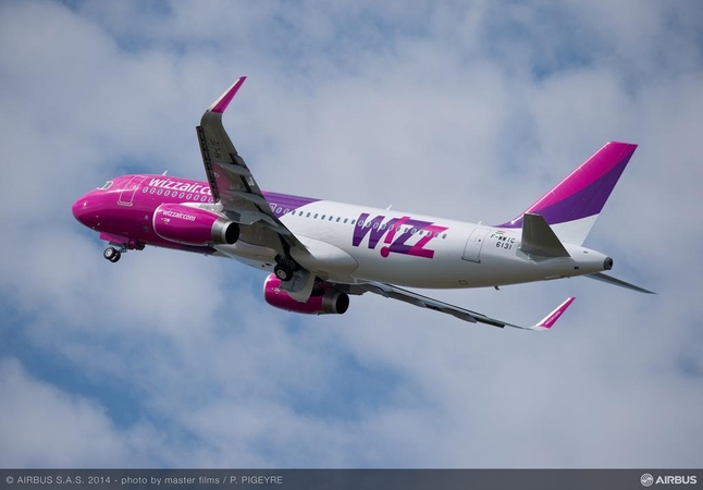 „Wizz Air“ plečia orlaivių parką 
