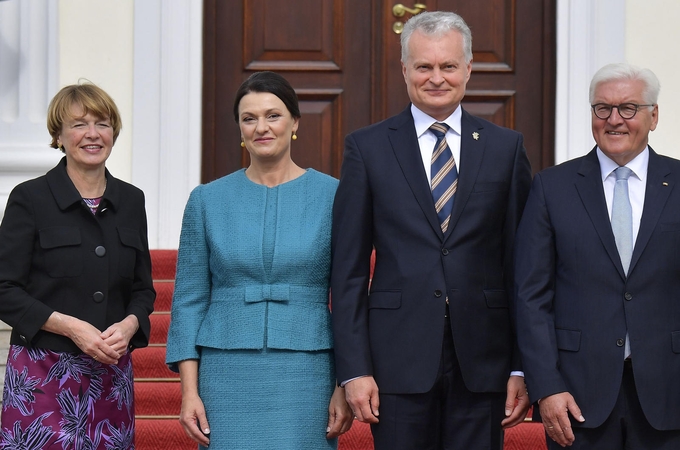 G. Nausėda pokalbyje su Vokietijos prezidentu pabrėžė JAV ir ES dialogo būtinybę