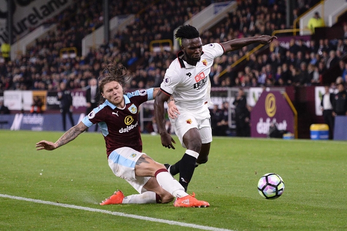 Anglijos futbolo čempionato turas baigėsi „Burnley“ pergale