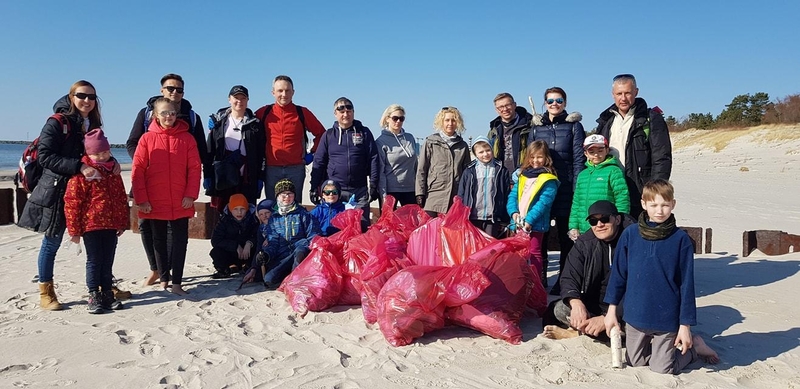 Buriuotojai pajūryje surinko daugiau nei 250 kg šiukšlių