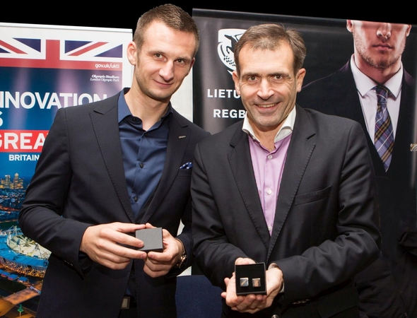 Mantas Matukaitis (kairėje) ir Chrisas Butleris.
