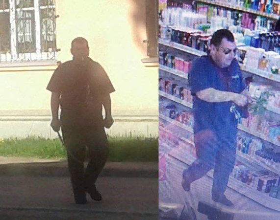 „Žvejybos uoste“ siautėja įtartinas stambus vyras su lazda
