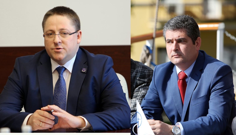 Šarūnas Vaitkus ir Darius Jasaitis.