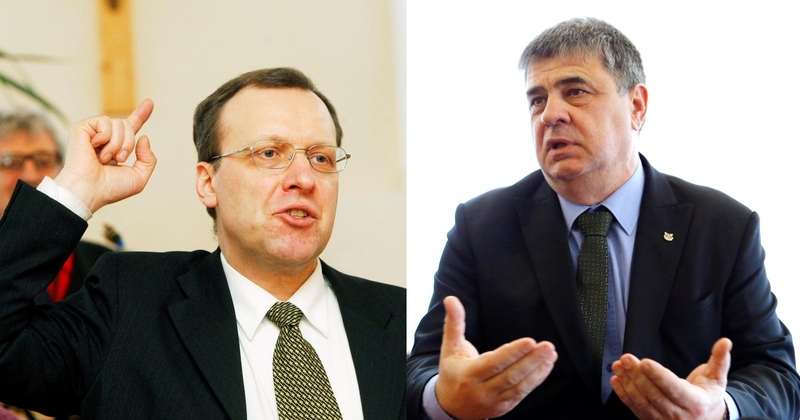 Kaune vyks Lietuvos centro partijos tarybos posėdis, kuriame ir paaiškės tolesnis Klaipėdos miesto tarybos nario A.Šimkaus (dešinėje) bei parlamentaro N.Puteikio likimas šioje partijoje.