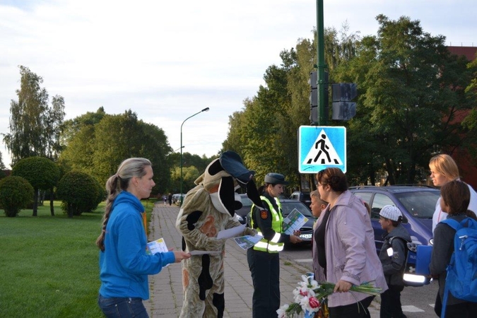 Mokslo metų pradžioje – dėmesys vaikų saugumui kelyje