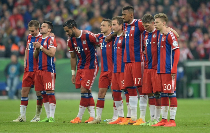 Miuncheno "Bayern" nepateko į Vokietijos futbolo taurės finalą