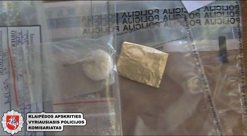 Narkotikai į uostamiestį buvo vežami iš Vilniaus taboro