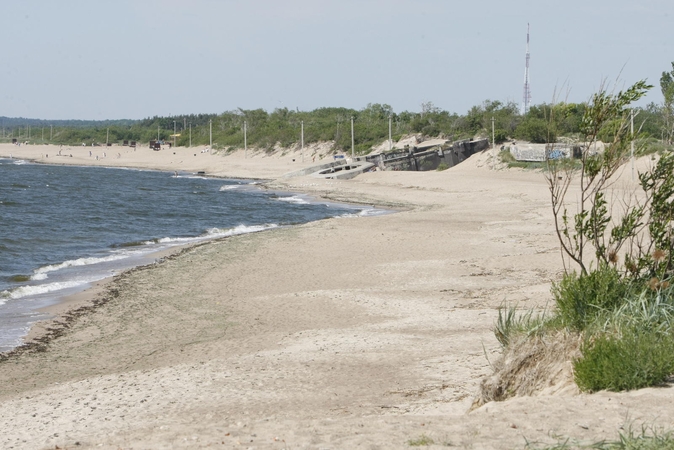 Melnragės kopose apvogta klaipėdietė