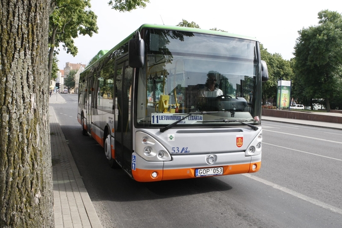 Uostamiestyje vasarą autobusai kursuos ilgiau 