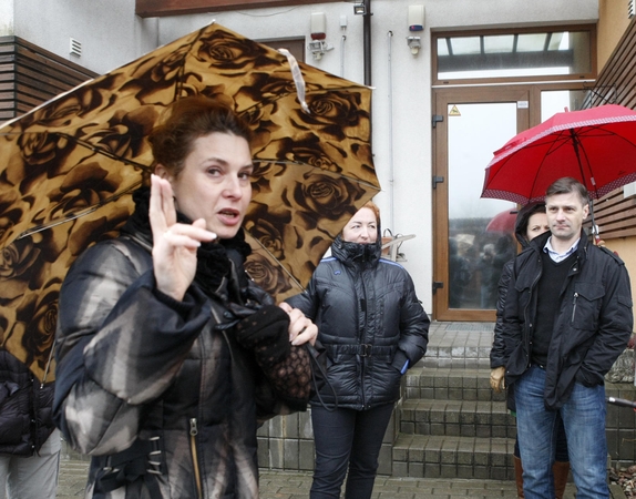 Protestas: Tauralaukio gatvės gyventojai ėmėsi rinkti parašus prieš prekybos centro šalia jų namų atsiradimą.