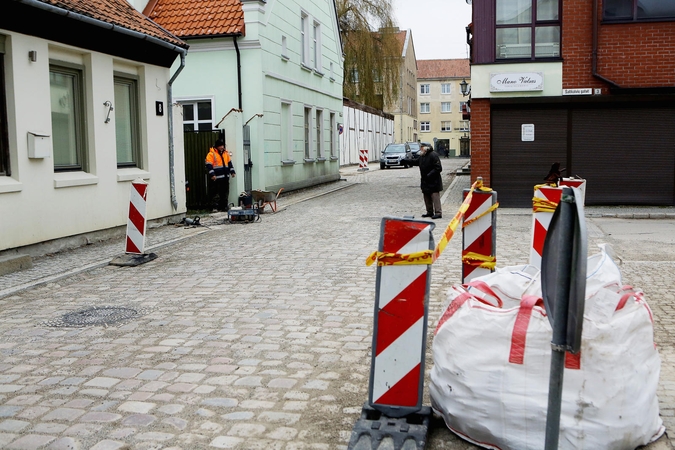 Daržų gatvėje – vienpusis eismas