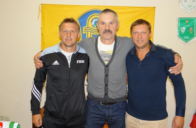 „Atlanto“ veteranų futbolo klubo nariams brangi garbė
