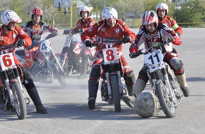 Kretingoje vyks motobolo rungtynės
