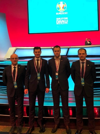 LFF vadovai diskutavo dėl Europos futbolo klausimų