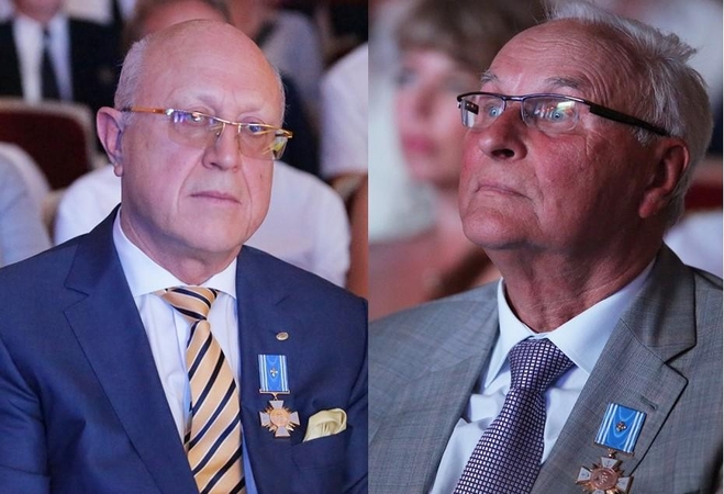 Medaliai: šiais metais Jūrų kapitono Liudviko Stulpino medaliai buvo įteikti Aloyzui Kuzmarskiui ir Jonui Biržiškiui.