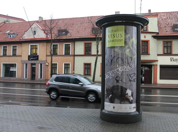 Klaipėdos gatvėse – socialinė reklama